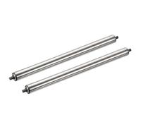 Rodillo transportador de acero inoxidable, Paquete de 2 rodillos transportadores acero inoxidable,5 cm, longitud 140-1040 mm, capacidad 10 kg(TOTAL LENGTH 290mm/11.4in)