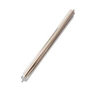 Rodillo transportador galvanizado, paquete de 1, rodillo de repuesto for transmisión sin motor, rodillo deslizante comercial de servicio ligero, rodillos de alimentación(1.26in/32mm,L 450mm/18in)