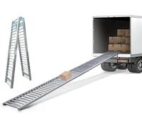 Rodillo transportador plegable de acero inoxidable, rodillo ligero sin alimentación para descarga de almacén y remolques de camiones comerciales, 20 pulgadas de ancho x 6 m de largo (50 cm x 6 m)
