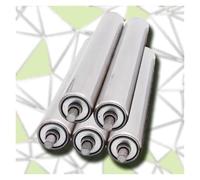 Rodillo transportador, Rodillo de gravedad fábrica 5 piezas, almacén repuesto transmisión diámetro 1 "1,5" 2,4"(Dia 32mm(1.25"),L 400 mm(15.7"))