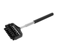 Rodillo Trasero Ajustable, 8.7-23.2 Pulgadas de Masaje de Partículas de Longitud 360 ° Rotación Fácil Almacenamiento Masajeador Telescópico Rodillo Posterior Compacto para Músculo Relajado (azul