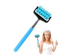 Rodillo trasero telescópico,Masajeador de rodillos telescópicos - Rodillo de masaje manual,de masaje con rodillo para rascar, de masaje para hombres y mujeres, herramienta de masaje corporal, de masaj