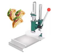 Rodillo y laminador manual de acero inoxidable, para hacer pizza y pasta, molde ligero para pan y prensa de corteza de pasteles, 13 cm, perfecto para hornear y hacer pasteles en casa