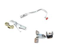 Rodillos Bisagra Puerta Corredera Derecha, Rodillo Guía Puertas Deslizantes Coche 1336735080 9033K1 9033C1 Compatible Con Peugeot Para Boxer 1994-2001 Coche Juego Guías Rodillos