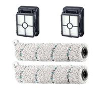Rodillos De Cepillo Multisuperficie 2787 Y Filtros De Aspiradora 1866, Compatibles Con Bissell CrossWave Cordless Max 2554 2590 2593 Las Piezas De Aspiradora Serie.
