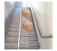 Rodillos de cinta transportadora resistentes, acero duradero para un manejo eficiente de materiales en almacenes industriales y fábricas