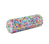 Rodillos de Espuma Rodillo de espuma Yoga colores, 5,3x15cm, textura suave, rodillo masajeador muscular duradero, Mini columna, equipo ejercicio gimnasio