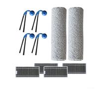 Rodillos de fregona para filtros Hepa Plus y cepillos laterales diseñados para Ecovacs para Deebot X9 Pro para Omni X11 Pro para Omni T80s modelos de robot aspirador automático