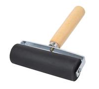 Rodillos de Goma, Rodillo de Presión, Rodillo de Presión de Goma, Mango de Madera Extraíble, Rodillo de Pegamento, Rodillo de Tinta de Impresión Lino