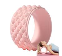 Rodillos de masaje de tejido profundo, herramienta muscular de rueda de yoga, rodillo de recuperación de 12 x 5 pulgadas con agarre firme, accesorio de fitness multifuncional, rodillo muscular con