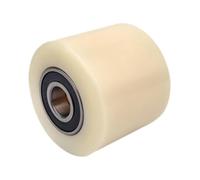 Rodillos de nailon con cojinetes para transpaleta El múltiplo de nylon del conjunto rueda neumático impulsión clasifica el transporte 6204 for la transpaleta carretilla elevadora y mano(S)