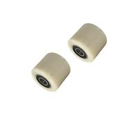 Rodillos de nailon con cojinetes para transpaleta Ruedas con ruedas for transpaleta, 2 piezas, varios tamaños(80x70mm)