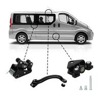 Rodillos de Puerta Lateral Derecha para Renault Trafic/Nissan Primastar/Opel Vivaro 2001-2015 - Juego de Ruedas Compatible - Guía de Rodillos Lateral