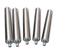 Rodillos de repuesto para cintas transportadoras Stainless Steel Conveyor Rollers Replacement Pack of 5, Multiple Sizes(Dia50mmxL550MM)