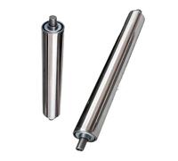 Rodillos de repuesto para cintas transportadoras Stainless Steel Gravity Conveyor Rollers, Multiple Sizes, 2 Pack(L300MMxDia25MM)