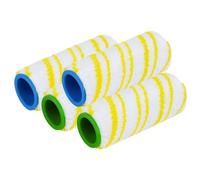 Rodillos de Repuesto Repuesto de Limpiador de Suelo Duro Cepillos de Rodillo de Microfibra Tambor de Repuesto for el Hogar Inteligente para Kärcher FC7 FC5 FC3D FC3 (4pcs)