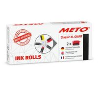 METO 30007716 - Rodillo de tinta, Classic XL Giant, 2 unidades