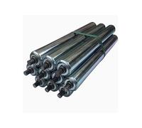 Rodillos de transporte de acero galvanizado pesado - Sin alimentación 1,2x30x35x6cm para almacén, cadena de montaje y soluciones de tratamiento de materiales