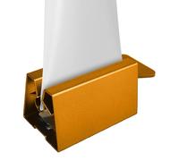 Rodillos exprimidores de pasta de dientes, dispensador de tubo de aluminio, 2.5 x 1.55 pulgadas, ayuda para exprimir la vida diaria, soportes para pasta de dientes y tinte para el cabello, práctico