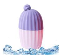 Rodillos faciales de hielo, masajeador de silicona reutilizable y refrescante, rodillo de limpieza facial, suministros para el cuidado de la piel para bolsas de ojos