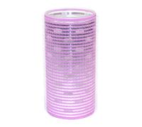 Rodillos for el cabello, lámina de aluminio alargada, rizador de pelo autoadhesivo mágico de plástico, flequillo de aire, rizador, peluquería Rulos(Purple)