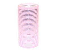 Rodillos for el cabello, lámina de aluminio alargada, rizador de pelo autoadhesivo mágico de plástico, flequillo de aire, rizador, peluquería Rulos(Pink)