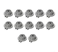 Rodillos para estante inferior de lavavajillas, 12 unidades, ruedas giratorias grises compatibles con Bosch para Siemens para neff para modelos hotpoint SRS SRV SRI (B)