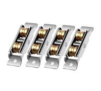 rodillos para guías de muebles, Rodillo de puerta adecuado for diversas puertas, mosquiteras, ventanas, vidrio y armarios(B)