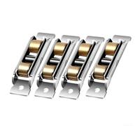 rodillos para guías de muebles, Rodillo de puerta adecuado for diversas puertas, mosquiteras, ventanas, vidrio y armarios(A)