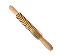 Rodillos para hornear - Rodillo de multiusos para hornear, rodillo de pasta roscado | Práctico rodillo de madera para de galletas para el hogar, tienda de fideos, postres