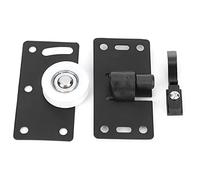 Rodillos para Puertas Correderas, Ruedas para Puertas Corredizas de Armario, Kit de Puerta Corredera, con Junta, Acero Laminado en Frío Utilizado para Puertas que Se Abren y