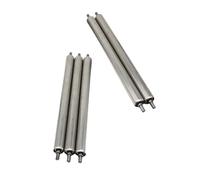 Rodillos transportadores de acero galvanizado de servicio pesado - 12 x 60 x 500 mm sin alimentación para almacenes y líneas de montaje, soluciones duraderas y confiables para cintas transportadoras