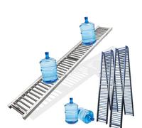 Rodillos transportadores de acero inoxidable resistentes para uso industrial, adecuados para almacenes, fábricas y logística