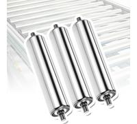 Rodillos Transportadores Industriales Por Gravedad, Rodillos Transportadores Modulares De Alta Resistencia, Adecuados For Soportes De Rodillos(Dia 60mm/2.4in,L 400mm/15.7in)
