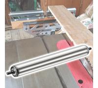 Rodillos transportadores Rodillo de acero inoxidable de 2,5 cm de diámetro, Rodillos transportadores 2/5/8/10/15PCS para fábricas, Soporte de carga fuerte y ejecución suave(5 PCS,5.9in/15cm)