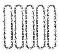RODISHOMM 5 cadenas de sierra de 8 pulgadas, 45 eslabones de repuesto para motosierras, cadena universal compatible con modelos de 8 pulgadas para jardinería, poda de árboles y agricultura