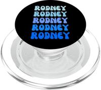 Rodney Retro Name Stack Design PopSockets PopGrip para MagSafe