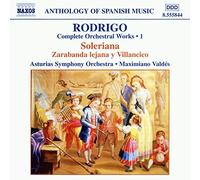 Rodrigo, J. - Rodrigo : musique pour orchestre, volume 1