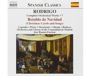 Rodrigo Joaqu N - Rodrigo : Musique pour orchestre, Vol. 7 : Retablo De Natividad