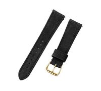 Rodsah Correa de reloj de cuero de gamuza suave de 20 mm y 22 mm Pulsera de reloj de cuero vintage de liberación rápida,20mm