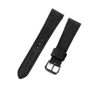 Rodsah Correa de reloj de cuero de gamuza suave de 20 mm y 22 mm Pulsera de reloj de cuero vintage de liberación rápida,20mm