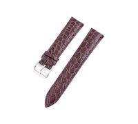 Rodsah Correa de reloj de cuero para hombre - 12 a 24 mm (18 mm, 20 mm, 22 mm) - Accesorios para relojes,Marrón,19mm