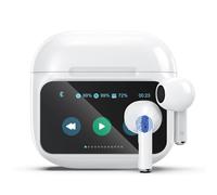 Rodxegu Auriculares traductores en tiempo real, traductores de idiomas para 144 idiomas y 8 traducciones sin conexión, dispositivo de traducción bidireccional instantánea con aplicación y base de