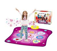 Rodzon Alfombra de Baile Musical,Juguete Niñas y Niños 3+ Años con Luces LED y 3 Modos,Volumen Ajustable,Regalos Cumpleaños Navidad