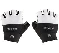 Roeckl Bonau 2 guantes de medio dedo negro/blanco XL