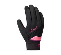 Roeckl Guantes de dedo completo para mujer Waldau 2 lila/negro L