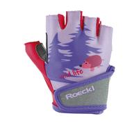 Roeckl Guantes de Dedo Medio para Niños Turgi lila S