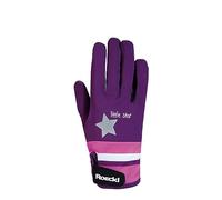 Roeckl Guantes de equitación Deportivos Kelli, Guantes de Verano para niños, Color Baya 4