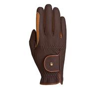 Roeckl Guantes de equitación Deportivos Malta, Guante de Verano para Torneo, Color Moca 6.5