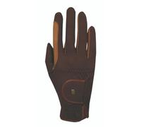 Roeckl Guantes de equitación Deportivos Malta, Guante de Verano para Torneo, Color Moca 7.5